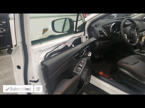 2019 Subaru Crosstrek Door Panel Removal