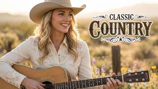 Soulful Classic Country Songs – Lonely Moonlit Highway Country Ballads | Country Boots Music