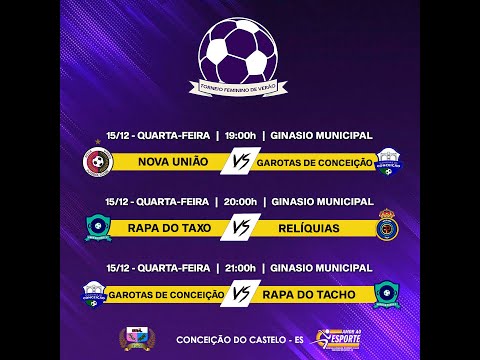 TORNEIO FEMININO DE VERÃO 15/12/2021