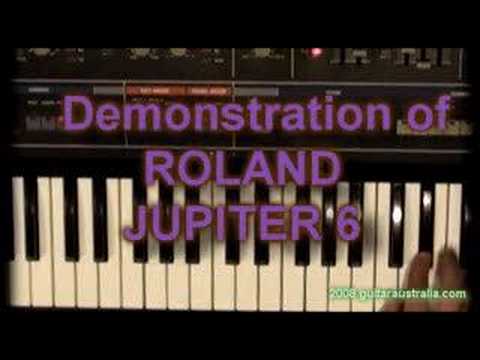 Roland Jupiter 6 Demonstration