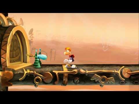 Rayman Legends 100% Walkthrough Part 49 - Desert of Dijiridoos - Best Original Score / Tricky Winds