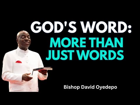 How The Power in God's Word Unlocks The Supernatural | Bishop David Oyedepo #lfcworldwide