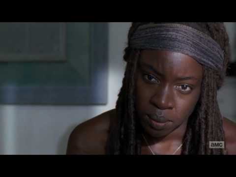 The Walking Dead - Rick tells Michonne about Shane.