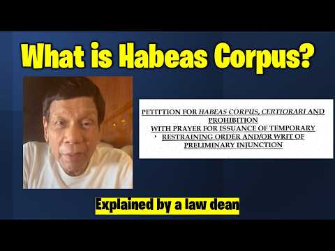 Habeas Corpus Petitions in behalf of Rodrigo Duterte