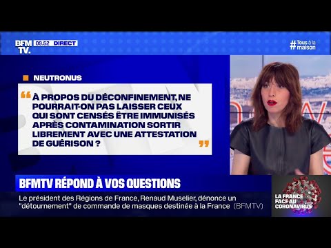 Lors du déconfinement, pourra-t-on laisser sortir librement ceux immunisés après contamination ?