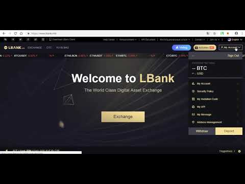 Обзор биржы LBank