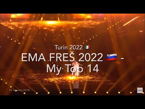 EMA Freš 2022 (Slovenia) 🇸🇮 - My Top 14