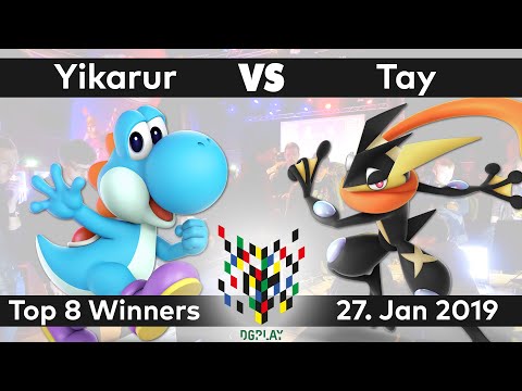 DGPlay | TCL Yikarur (Yoshi) vs Tay (Greninja, Dark Samus) | Top 8 Winners