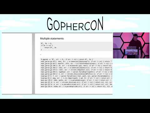 GopherCon 2018: Code Search Tailored for Gophers - Daniel Marti
