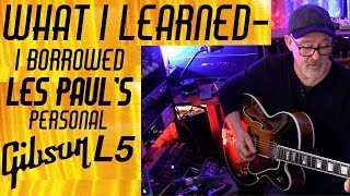 Video thumbnail for Les Paul's Gibson L-5 | What I Learned | Tim Pierce | by Tim Pierce Guitar