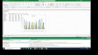 Excel Lesson 6b Moving and Resizing Charts