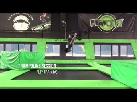 Hairul Azreen training flip 2017