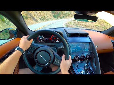 2022 Jaguar F-Type P450 RWD - POV Test Drive (Binaural Audio)