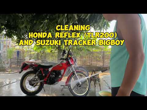Cleaning Honda Reflex with Suzuki Tracker Bigboy