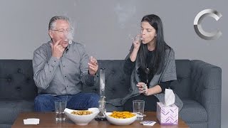 Parents & Kids Smoke Weed Together for the First Time | Strange Buds | Cut