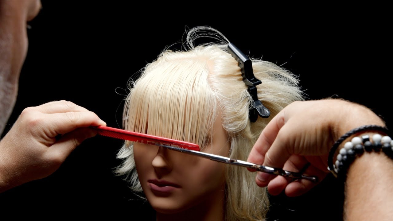 How to Cut Bangs - TheSalonGuy