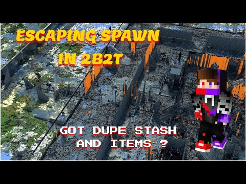 Priyansh Singh Gaming - 2B2T SPAWN ESCAPE IN 2022 | ALMOST GOT AN BASE NEARLY AT SPAWN | IS IT THE WORST ANARCHY SERVER ?