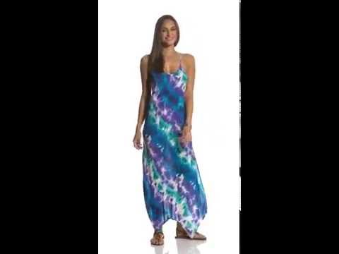 Hawaiian Tropic Scent of the Sea Maxi Dress |...