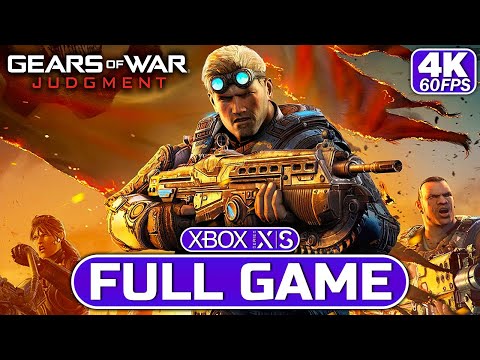 Gears of War Judgment + Aftermath - Full Game Walkthrough | 4K 60FPS XSX