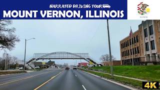 🚗 Mount Vernon, Illinois 🌆 | 4K Drive