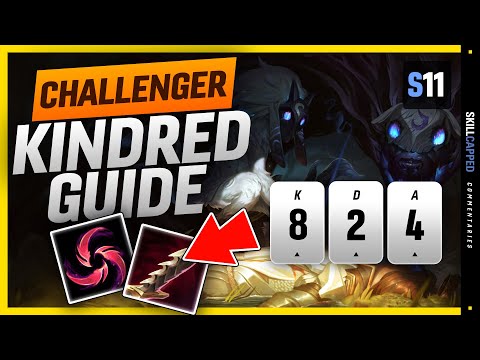 NEW CHALLENGER Kindred Tech - How To Play Kindred & HARD CARRY In Season 11 Guide
