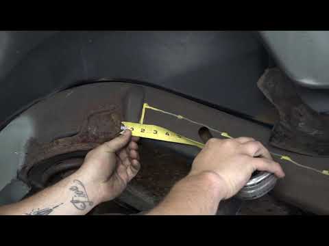 Rust Buster | RB4020L RB4020 | Rear Frame Section | 1997-2006 Jeep Wrangler TJ | Installation