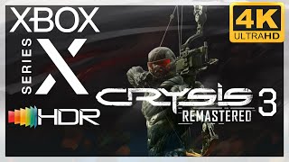 [4K/HDR] Crysis 3 Remastered / Xbox Series X Gameplay