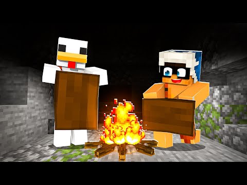 LA NOSTRA NUOVA CASA DA CAVERNICOLI SU MINECRAFT - TIMECRAFT ITA