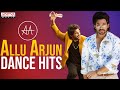 Iconic Star Allu Arjun Dance Hits Allu Arjun Dance Steps Latest Telugu Songs Songs Telugu