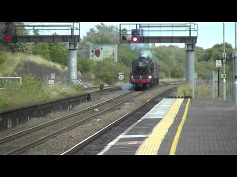5Z43 44932 & 33207 Southall Wcr to Carnforth Steamtown