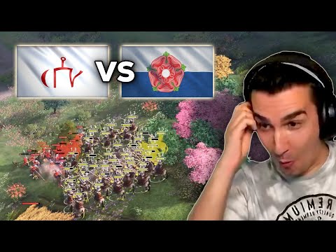 Golden Horde Meets The Lancaster Horde in AOE4...