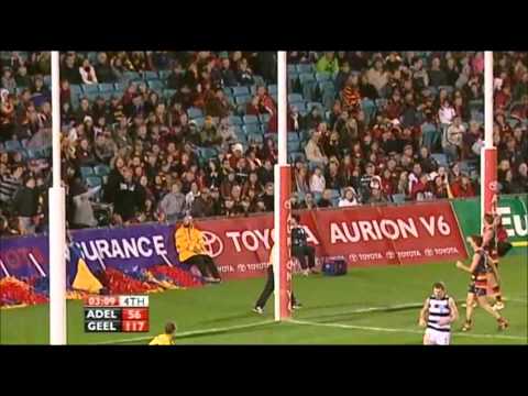 AFL 2008 Round 14 - Adelaide vs Geelong last 5 minutes