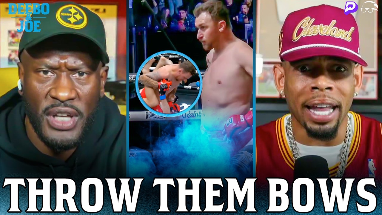 James Harrison & Joe Haden REACT To Johnny Manziel's MMA Debut | Deebo & Joe