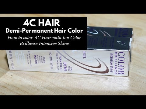 Demi-Permanent Blue Black | Ion Color Brilliance | How To Hair Tutorial
