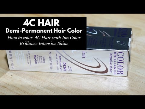 Demi-Permanent Blue Black | Ion Color Brilliance | How...