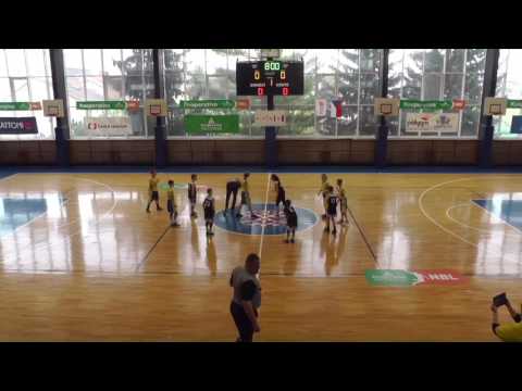 Jiskra Kyjov - SKB Rokycany (Národní finále U11 miniMIX, čtvrtfinále, Brno, 23.4.2016)