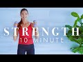 10 Minute Strength Training Workout For Beginners Seniors Full Body With Weights