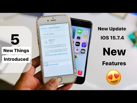 New features of IOS 15.7.4 - New update for iPhone 6s,7 😍
