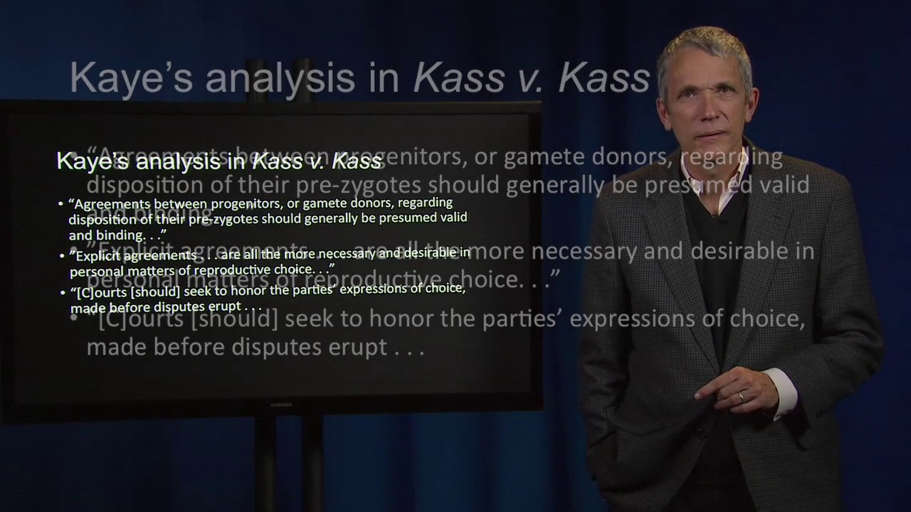 Kass v. Kass: Frozen Embryos and Contract Formation Defenses