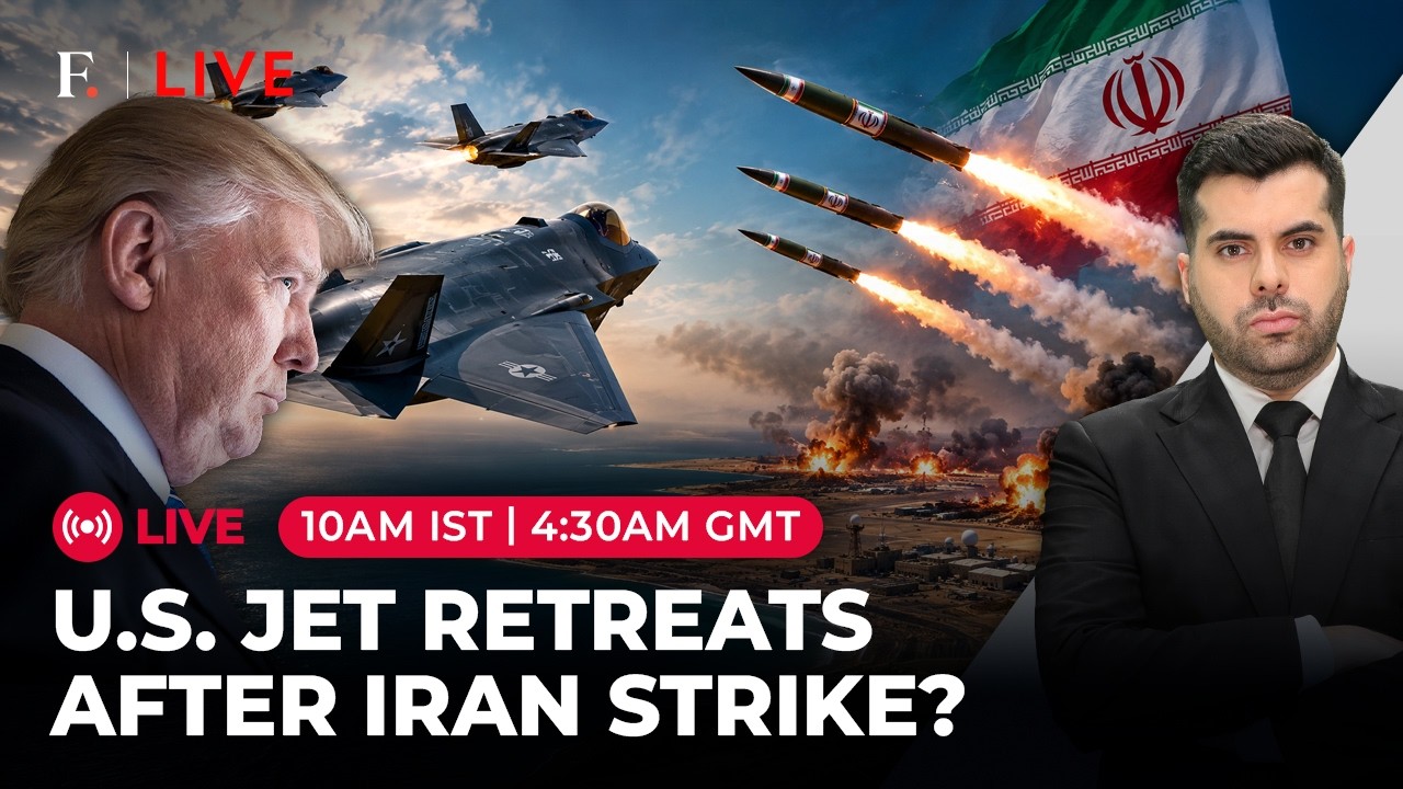 LIVE | Iran 'Chases Away' Trump's Jet? US Military Steps Up West Asia Deployment | Firstpost Live