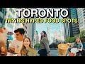 Trying New Spots In Downtown Toronto| MOST HYPED RESTAURANTS 2023