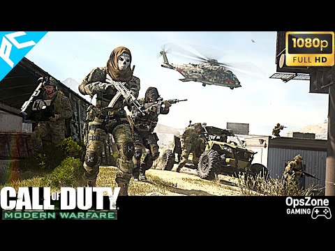 Call of Duty 4 Modern Warfare - Blackout Mission Walkthrough | Night Vision Stealth | No Commentary