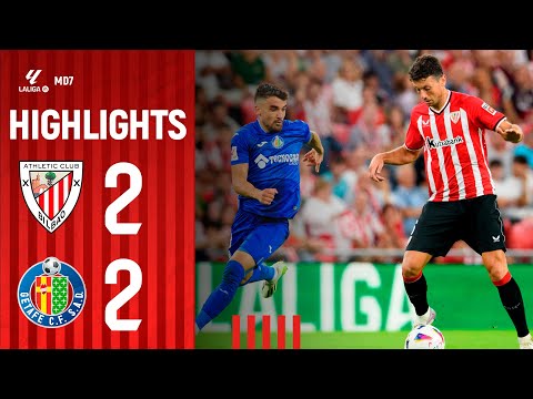 RESUMEN | Athletic Club 2-2 Getafe CF | LaLiga EA Sports 2023-24 MD7