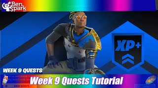 How To Complete All Week 9 Quests - Easy Location Guide - Fortnite Chapter 3 Season 3 Vibin'