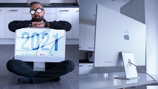 NEW iMac 2021 Unboxing &amp; Review