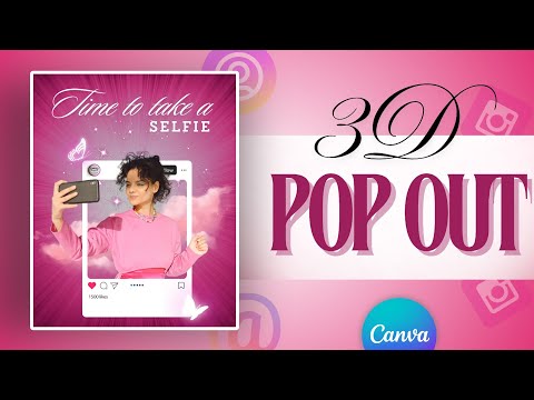 Creative Typography Poster Design in Canva Social Media Design Hack