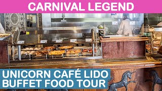 Carnival Legend: Unicorn Cafe Lido Buffet Food Tour