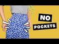 EASY Way To Add Side Pockets To ANY Of Your Clothes Free Pattern Included