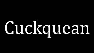 Cuckquean Meaning