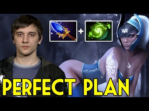 Arteezy Dota2 [Luna] Perfect Plan Scepter + Refresher